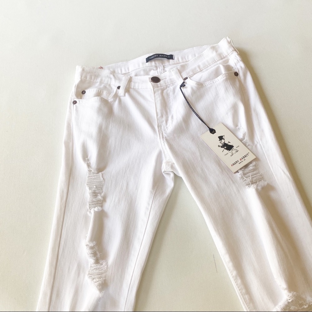 Angry Rabbit Distressed Skinny Jeans - Picture 5 of 13